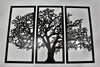 Tree of Life Wall Art-Ebony Wood with Satin Finish