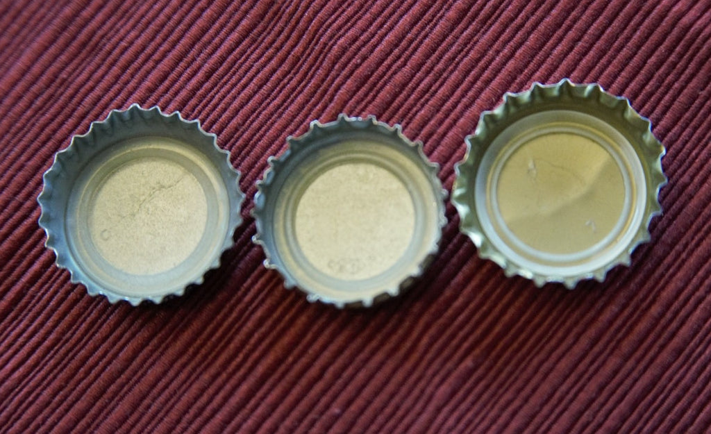 How to fix dented or bent beer caps so they fit in your beer cap map
