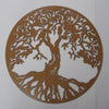 Circle Tree of Life in Cherry Wood