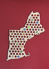 New England Beer Cap Map